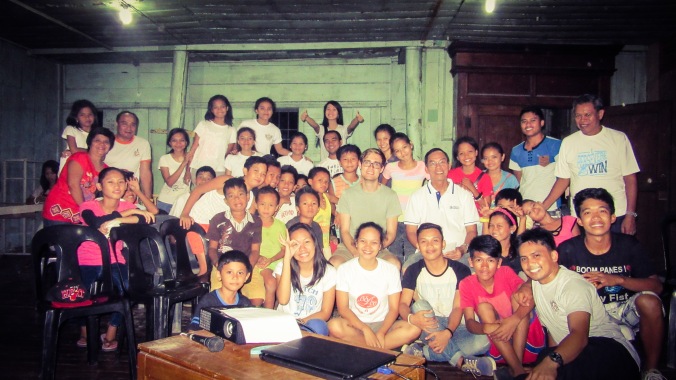 My wonderful community in Borongan City, Eastern Samar when I visited them one final time, last week.